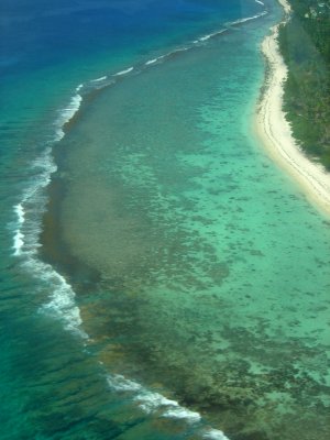 LAGON A L'ARRIVEE SUR MOOREA