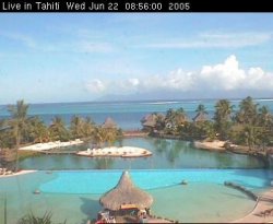 IMAGE EN DIRECT DE TAHITI